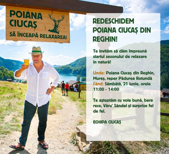POIANA CIUCAS PADUREA ROTUNDA REGHIN